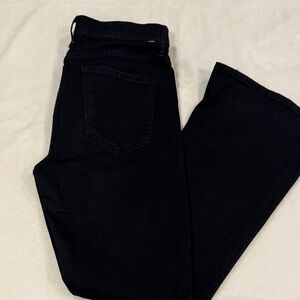 MOTHER Black Flare & Wide Leg Jeans